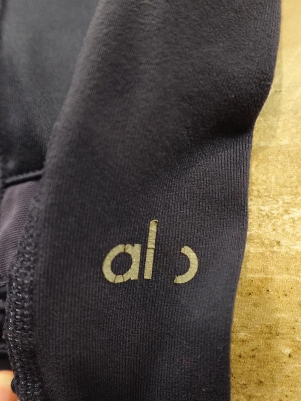 ALO Yoga High Waist Moto Legging‎ Women’s Small Navy Sculpt